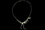 Dinosaur Necklace - Gold Tone #109474-1